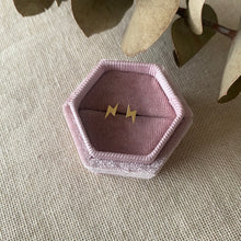 Cargar imagen en el visor de la galería, Aros Rayo de oro