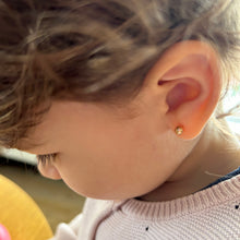 Cargar imagen en el visor de la galería, Aros de Perlas Oro 18k