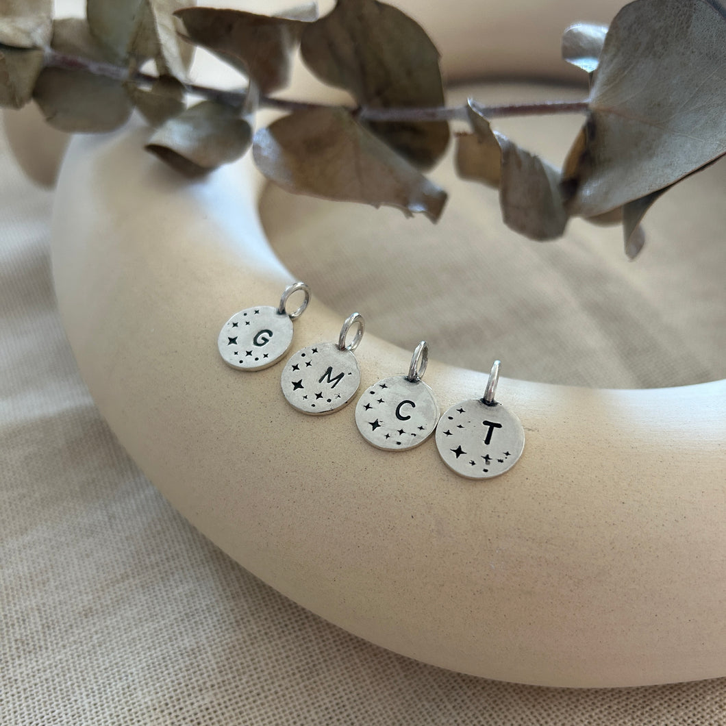 Medalla Estrellas con Inicial