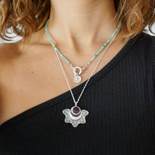 Cargar imagen en el visor de la galería, Collar Bali Amatista

