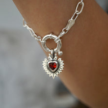 Cargar imagen en el visor de la galería, Pulsera Arizona con Mini Detente Adela Red
