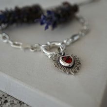 Cargar imagen en el visor de la galería, Pulsera Arizona con Mini Detente Adela Red
