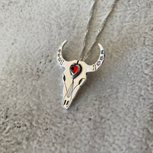Cargar imagen en el visor de la galería, Collar Texas Granate
