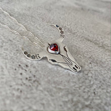 Cargar imagen en el visor de la galería, Collar Texas Granate
